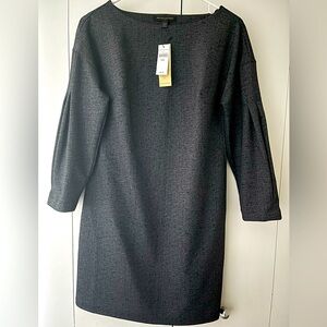 NWT, Banana Republic Business casual dress, charcoal gray, XXS Petite